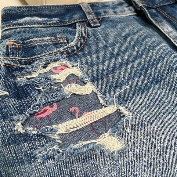 Hollister Denim 5-Pocket Skirt distressed - Picture 4 of 9